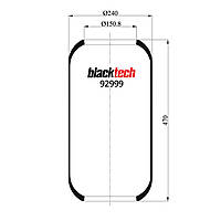 Пневморесора MAN TGA панчоху RL92999 (BLACKTECH)