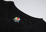 Чоловіча спортивна футболка Fruit of the loom Чорний 61-390-36 Xl, фото 5