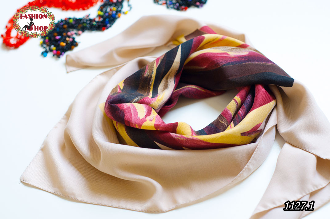 Жіноча вовняна хустка Абстракт