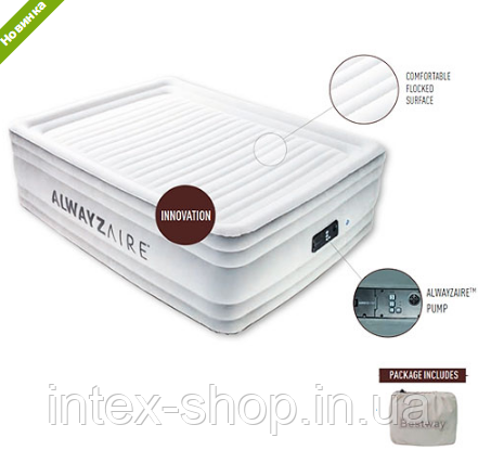 Велюр-матрац BESTWAY 67570 (203-156-56см)