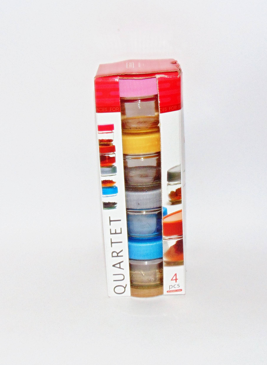 Набір банок "QUARTET" 100 мл. 4 шт.