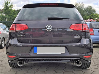 Дифузор VW Golf 7 тюнінг спідниця стиль GTI