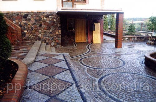 Тротуарна плитка літа або пресована