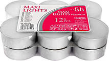 Свічки чайні Maxi Lights Premium 2,2 см 12 шт (35-12)