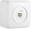 Розетка комп'ютерна РЗсом-1-Cm-W