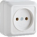 Розетка без заземлення РЗ16-Ct-W