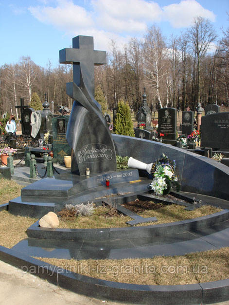 Хрест з граніту № 499, фото 1