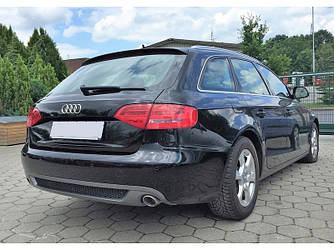 Дифузор Audi A4 B8 (07-11) спідниця заднього бампера стиль S-line