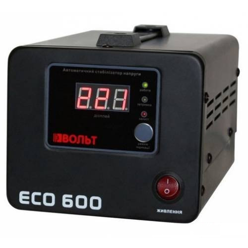 Стабілізатор напруги релейний Luxeon ECO-600 1000ВА