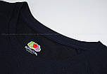 Чоловіча спортивна футболка Fruit of the loom Глибокий Темно-Синій 61-390-Az S, фото 4