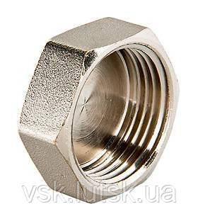 VT.590 Заглушка латун. хром.VALTEС В 1/2