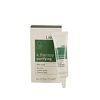 Маска для жирных волос с матирующим эффектом LAKME K-Therapy Purifyng 6шт*15 мл