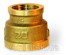 Муфта латун. редукц. ВВ 32/20 (К0312-В)