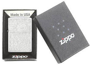 Оригінальна посріблена запальничка ZIPPO 121FB Classic Antique Silver Plate на подарунок, фото 2