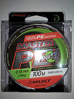 Шнур Select Master PE 100m 0.16mm 19kg