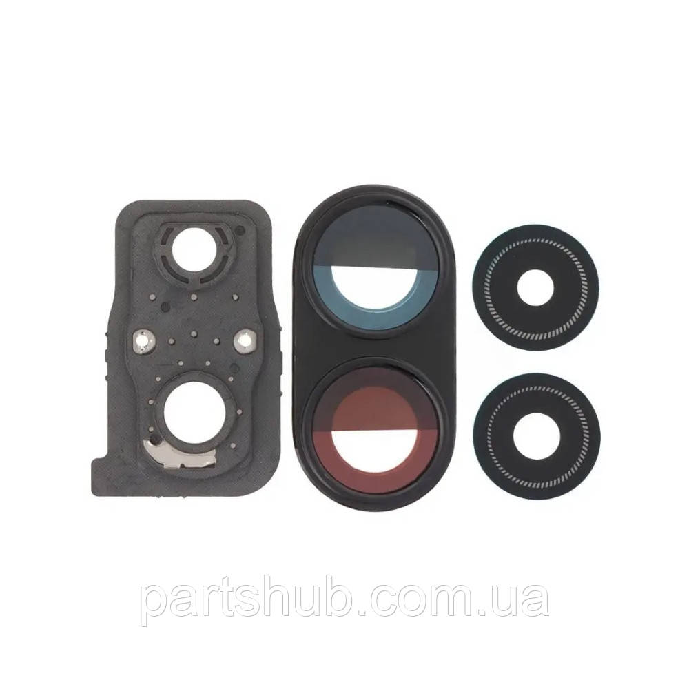 Скло камери Xiaomi Poco X7 Pro  (з чорною рамкою), фото 1