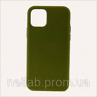 Чохол Silicone Case AA Apple iPhone 11 Pro Army green, 8538B344C