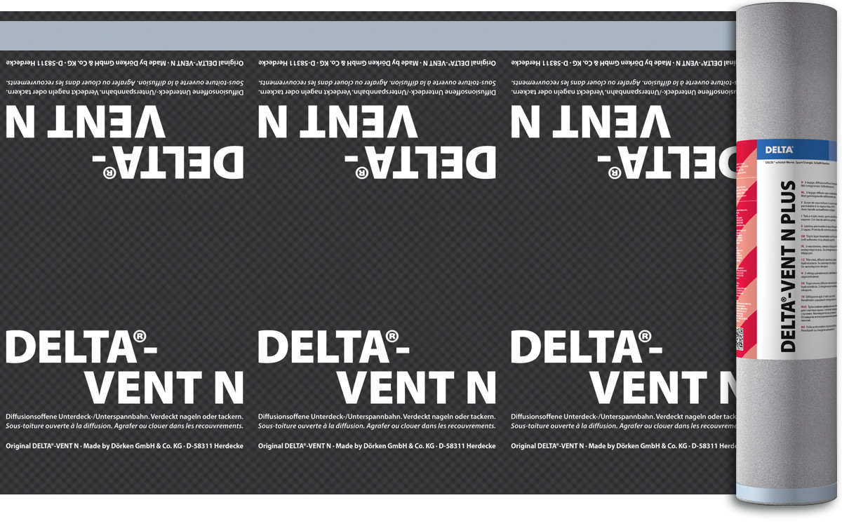 Dorken Delta Vent N PLUS гідроізоляційна супердифузійна покрівельна мембрана 