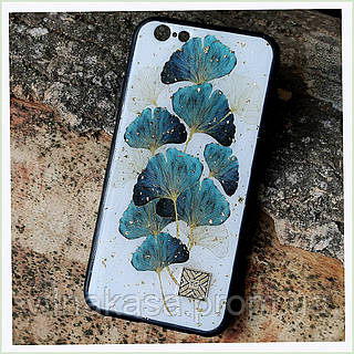 Чохол Epoxy Case для Apple iPhone 6 Plus / 6S Plus Blue Leaves, 6T5360C43H