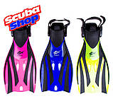 Ласти дитячі Dolvor Froggi з відкритою п'ятою, колір синій, фото 2