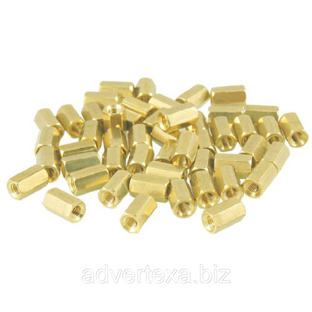 Стійка M3x8mm латунна для монтажу друкованих плат pcb