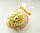 Шовкова морська губка Honeycomb 3-3.5 дюйма & мильниця оранж, фото 2