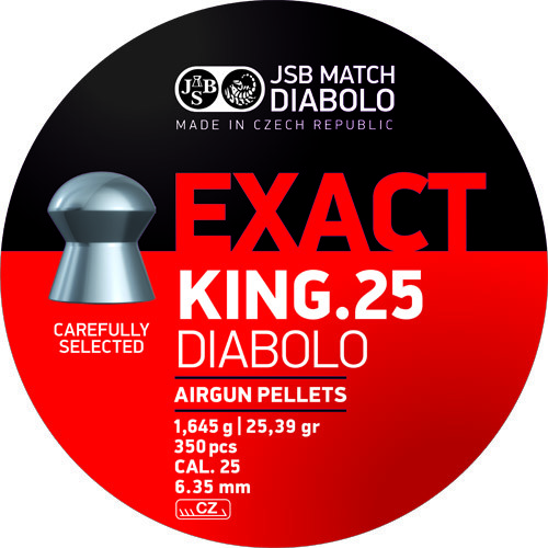 Кулі пневматичні JSB Exact King, 150 шт/уп, 1,645 р, 6,35 мм, фото 1