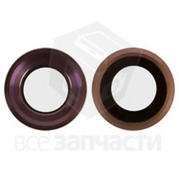 Скло камери Apple iPhone 6, iPhone 6S, iPhone 6S Plus (PRC) Rose, фото 1