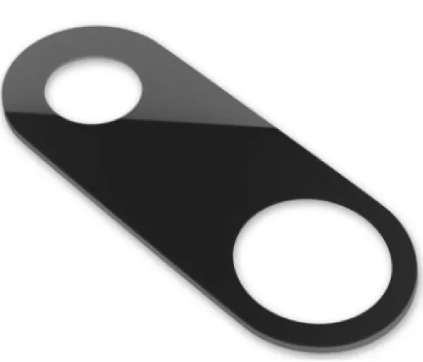 Скло камери Apple iPhone 7 Plus, iPhone 8 Plus без рамки (PRC) Black, фото 1