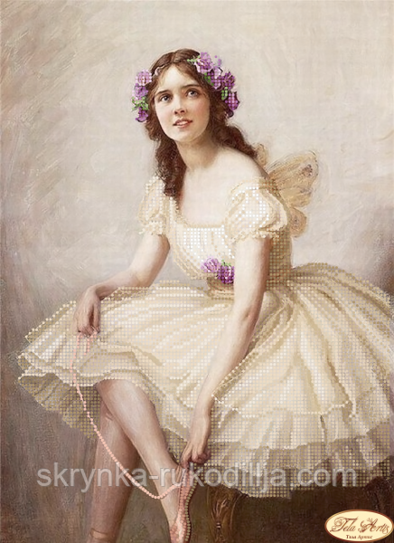 Вишивка бісером "В образі феї" 24х34