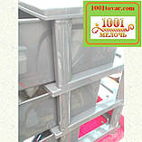 Комод пластиковий Алеана, з малюнком "Тачки Ларі Кейбл" + малюнок на кришці, на 4 ящики, під замовлення, фото 4