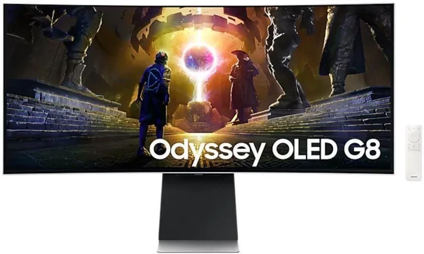 Монітор Samsung 34,1" Odyssey G8 LS34DG850SUXDU ультрашироке вигнуте, фото 1