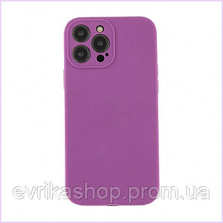 Чохол із захистом камери Silicone Case Full Apple iPhone 13 Pro Max Grape, 8E800892A