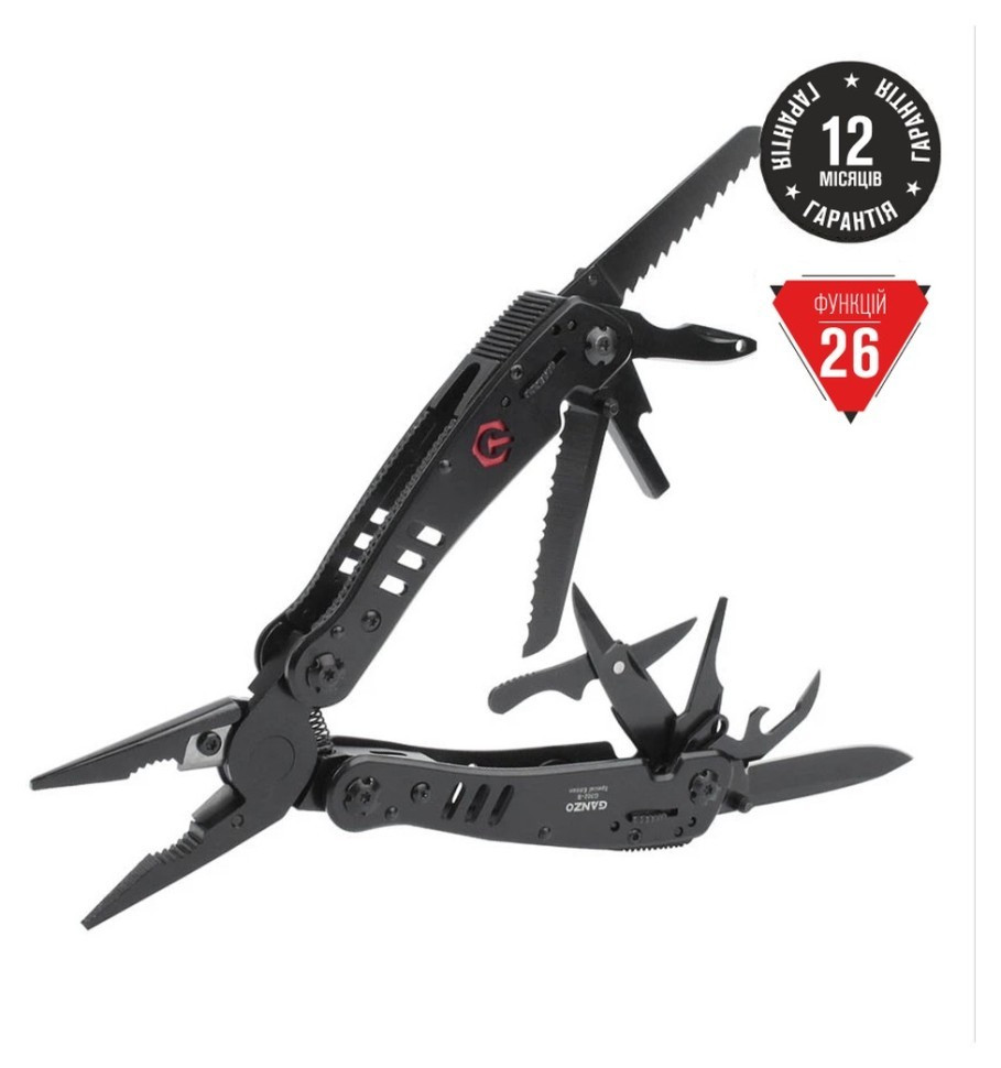 Мультитул Multi Tool Ganzo G302-B (FNR_G302-B)