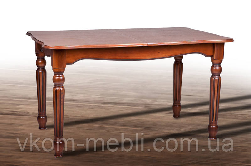 Стіл обідній розкладний Венеція горіх, фото 1