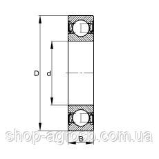 Підшипник NTN 6205ZZC3/5K, 70-80205, 6205-2Z/C3