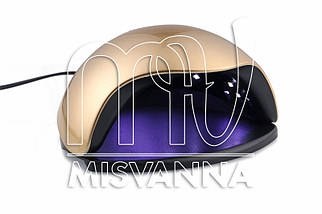 Ультрафіолетова LED лампа Lilly Beaute SUN5X 48 Вт для сушки гель-лаку та гелю, золота, фото 3
