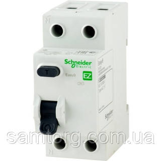 Діфреле (УЗО) 25А 30 мА 2 полюси EZ9R34225 Schneider Electric Easy9, фото 1