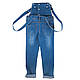 Джинси комбінезон для дівчаток "Yuke" , фото 3
