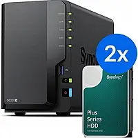 Synology DS225+/2x HAT3300-4T (2x 4TB) (DS225+8T002)