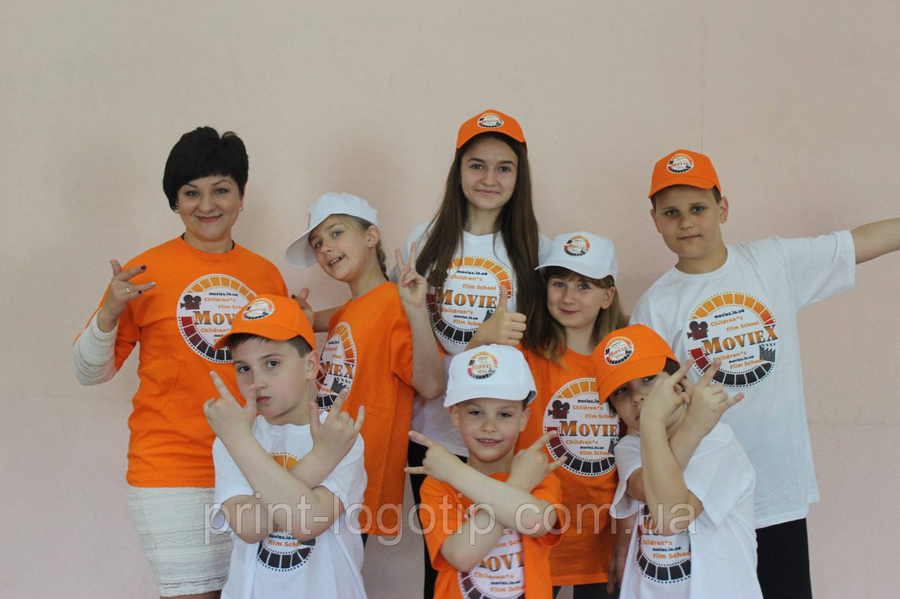 Футболки з логотипом, жіночі, чоловічі, дитячі