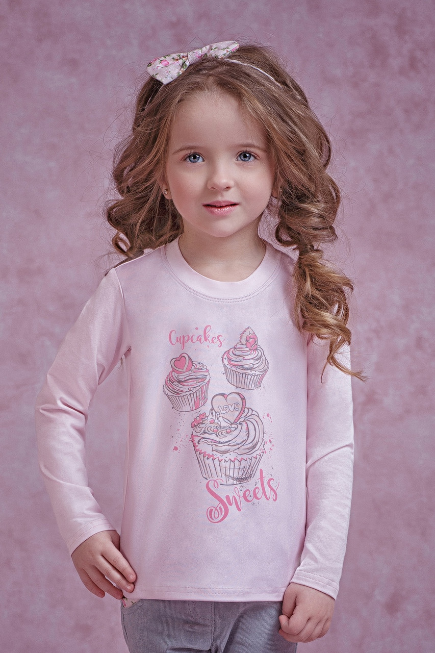 Світшот для дівчинки "Пірожинка", фото 1