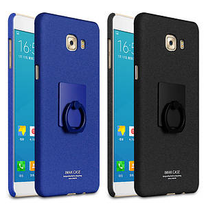 Пластиковий чохол Imak для Samsung Galaxy C9 Pro чорний і синій