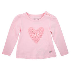 Кофточка однотонна для дівчаток "Серце" 