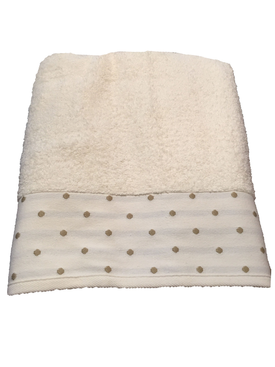 Махровое банное полотенце Gestepe 70-140 см молочное - фото 1 - id-p501885996