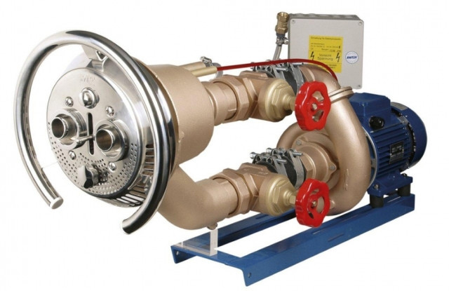 Протитечія для басейну FITSTAR TAIFUN DUO 7640020 (під бетон, під лайнер) - 63м3/год, 3,4кВт, 380В, фото 1