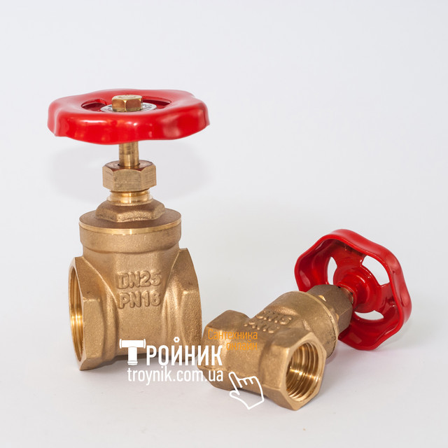 Задвижка клиновая латунь STA