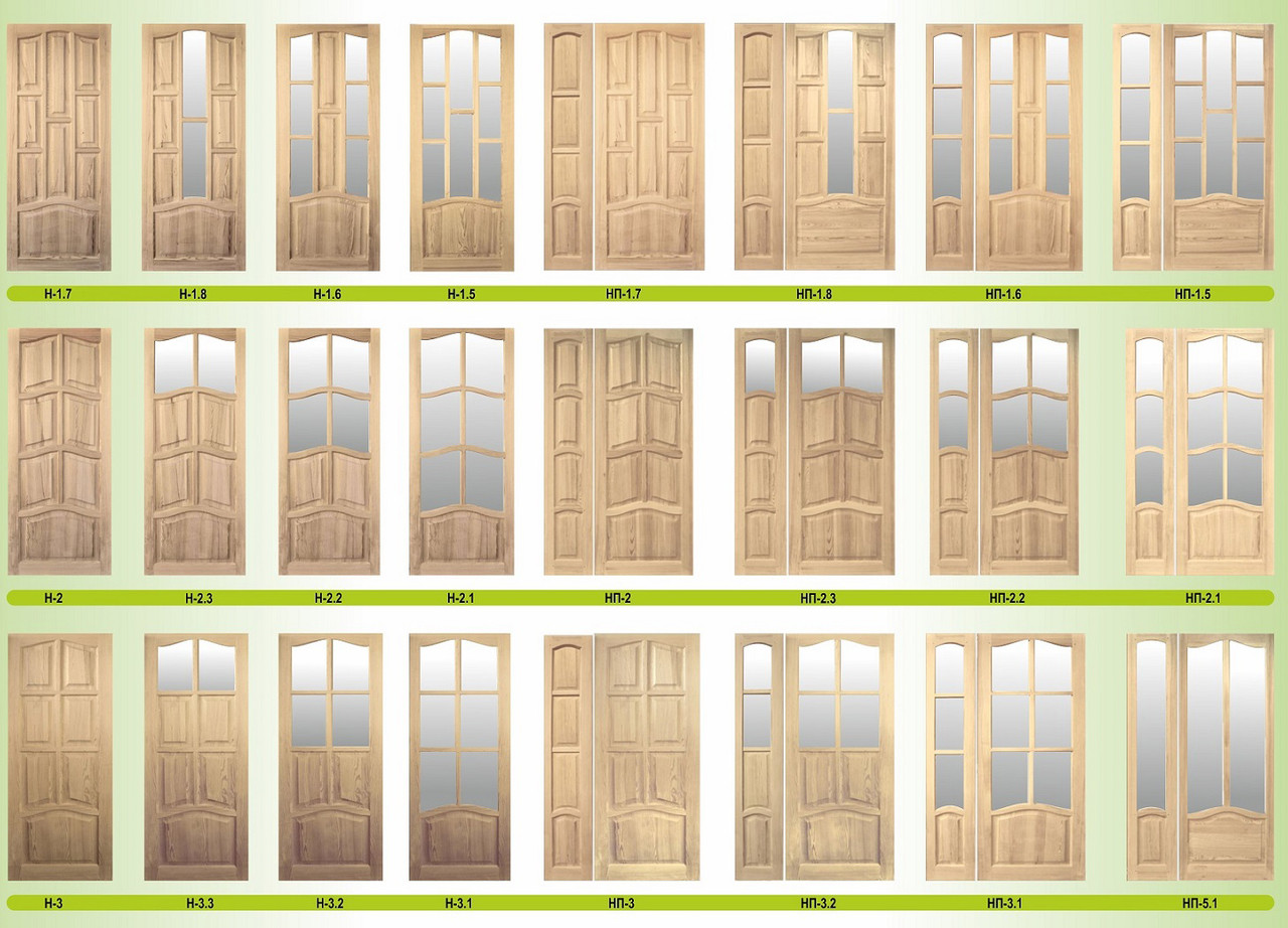 Двери деревянные межкомнатные сосна - фото 2 - id-p463324454