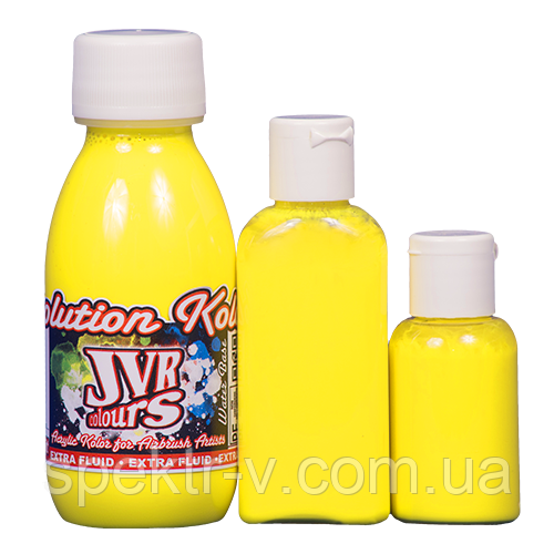 Фарба для аерографа JVR Revolution Kolor, opaque light yellow #102,60 мл