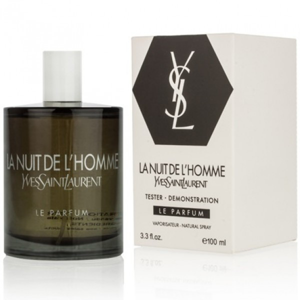 Yves Saint Laurent La Nuit de L`Homme Le Parfum парфюмированная вода 100 ml. (Тестер Ив Сен Лоран Ле Парфюм) - фото 2 - id-p502010745